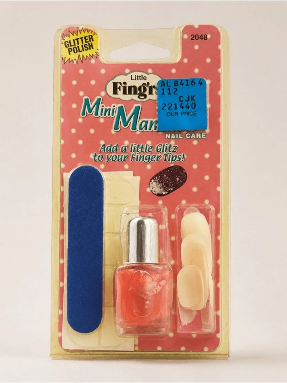 Mini Mani Nail Polish Set - Red and Blue